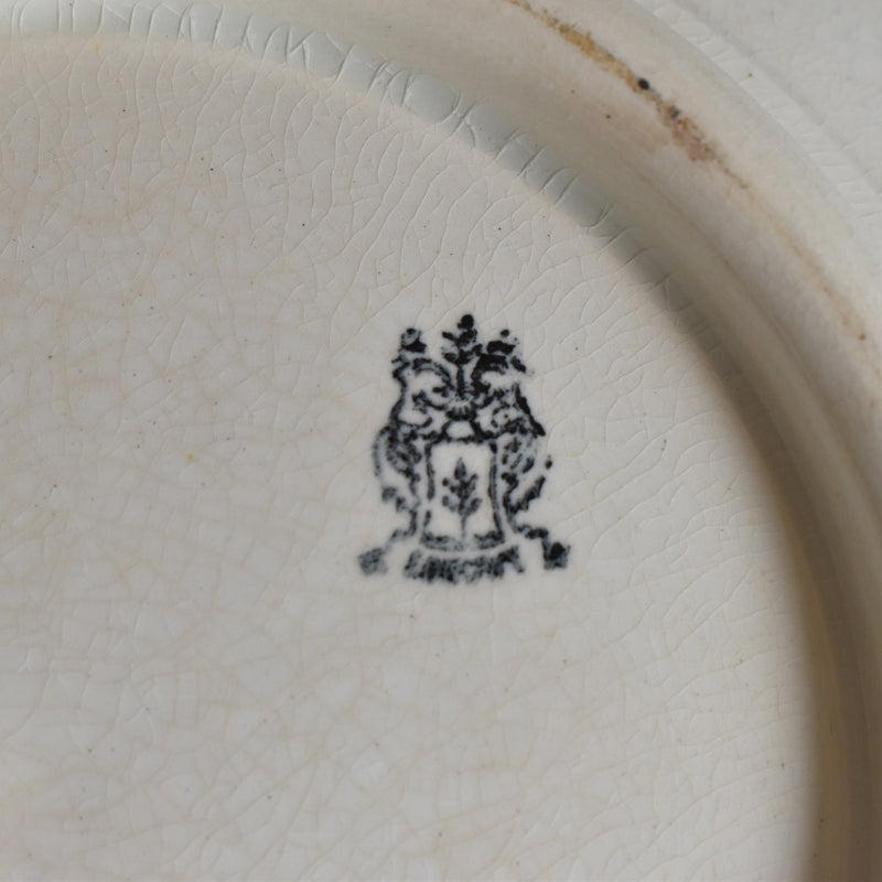 Antique salad bowl, Longwy