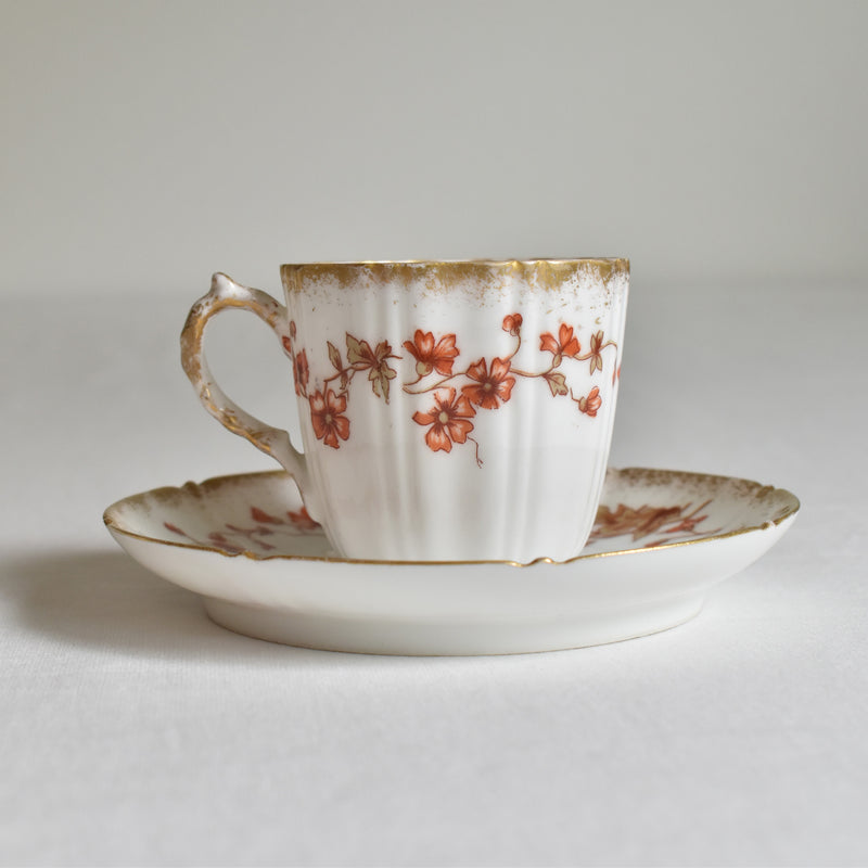 Antique Cup & Saucer Guerre / Dijon C