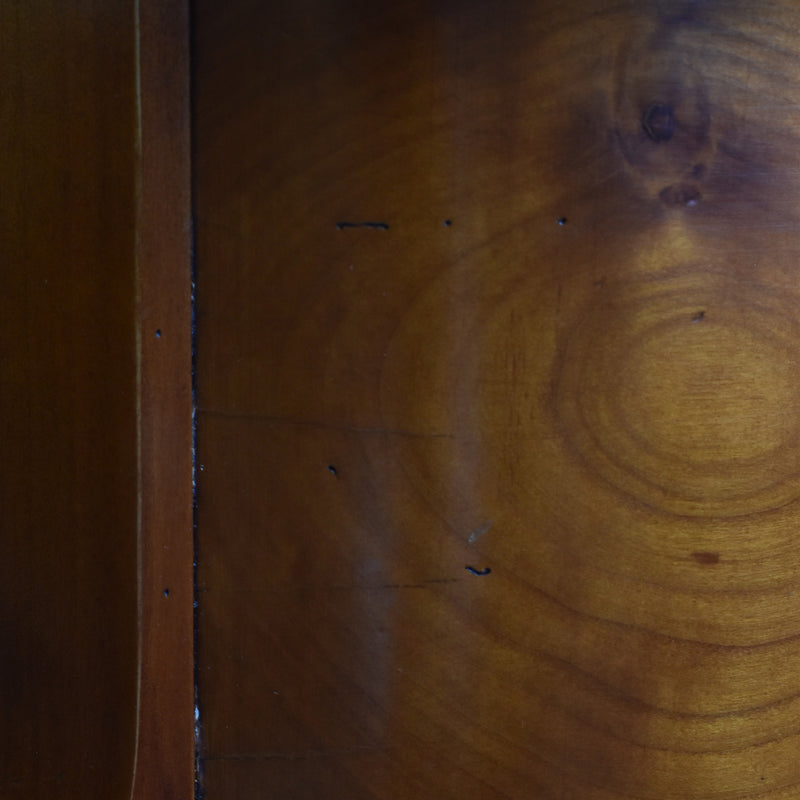 Vintage Oval Side Table - Cherrywood