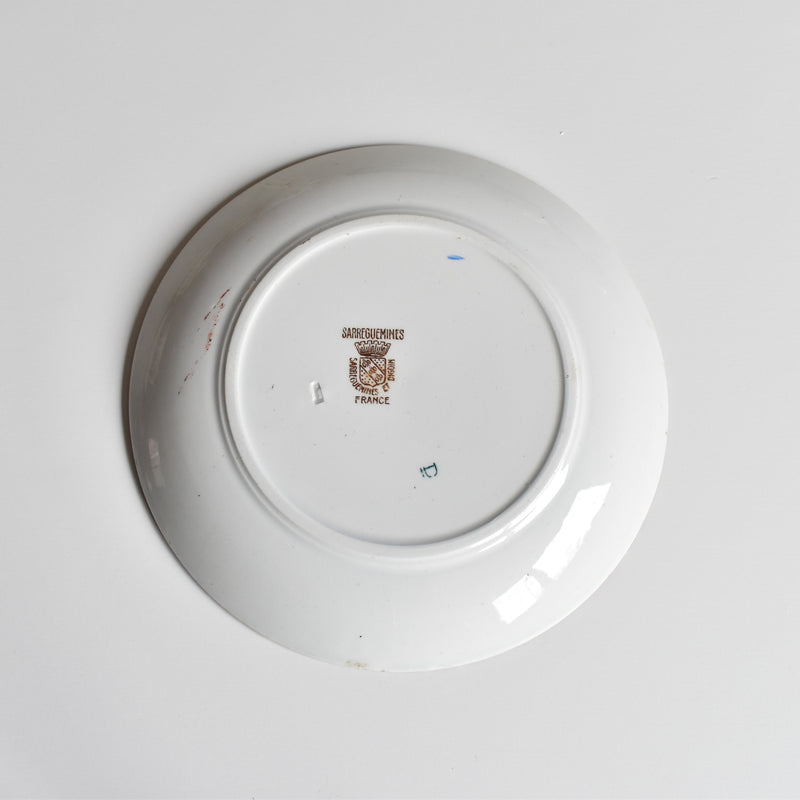 Antique Saucer Sarreguemines Kyoto C