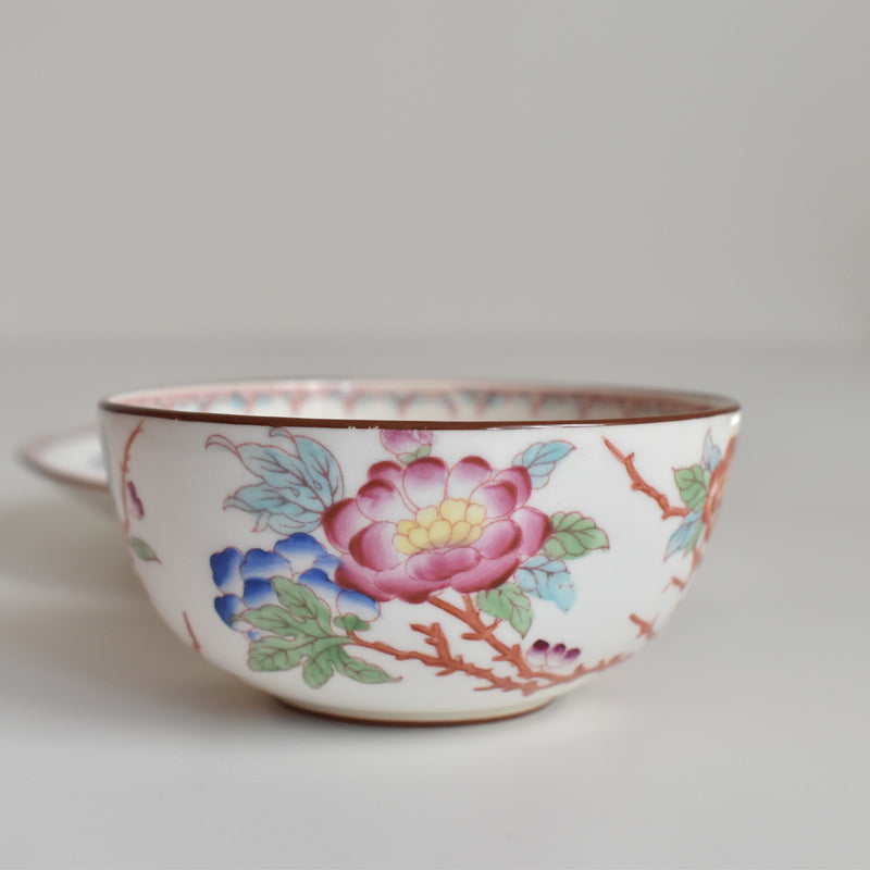 Antique Cup & Saucer Sarreguemines Minton 252 F