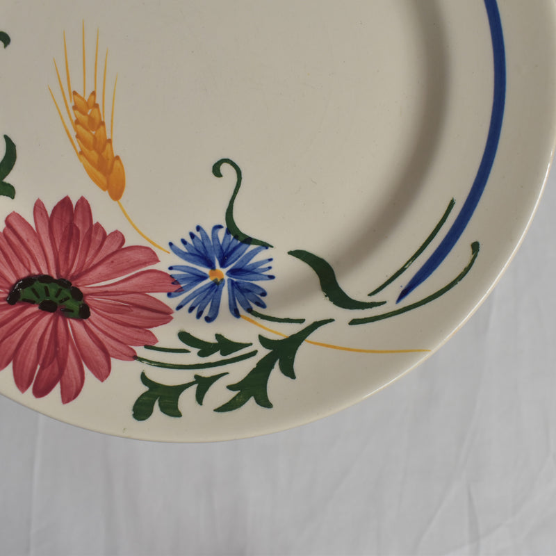 Antique Dessert Plate Sarreguemines Messidor I