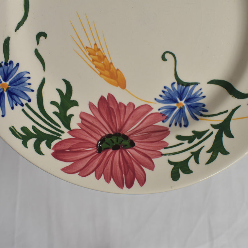 Antique Dessert Plate Sarreguemines Messidor I