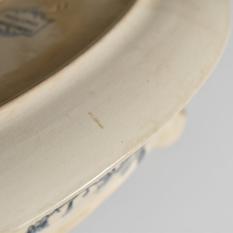 Antique Sauce Boat Digoin & Sarreguemines Favori