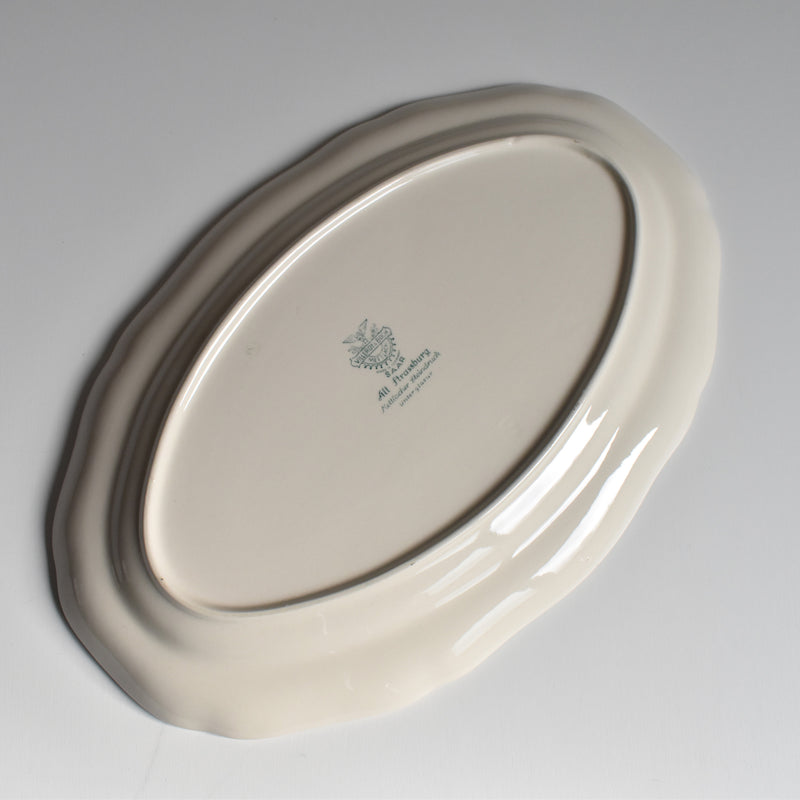 Vintage Oval Platter, Villeroy & Boch, Alt Strassburg