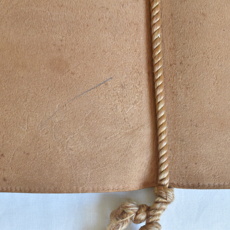 Antique Leather Book Cover