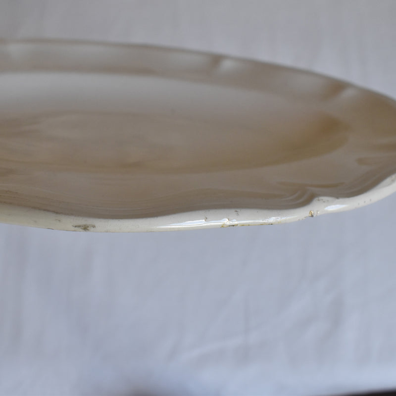 Antique Raviere Sarreguemines Scalloped Edge B