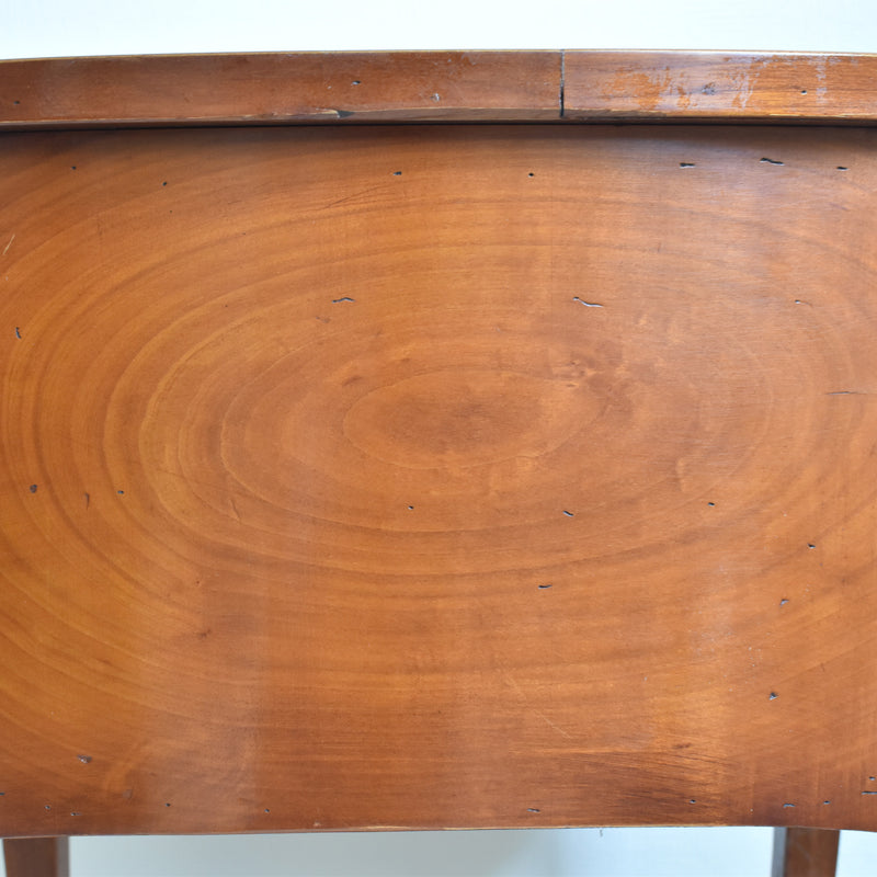 Vintage Oval Side Table - Cherrywood
