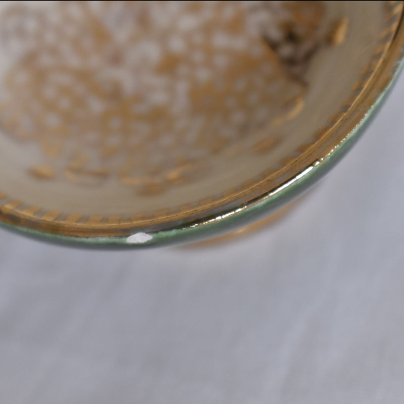 ア.ドラサンヴァル A.Dressinval ミニカップ 3cm ダークグリーン B