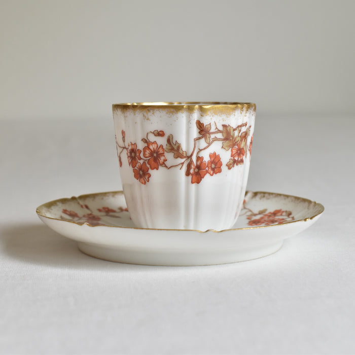 アンティーク カップ＆ソーサー Guerre / Dijon B