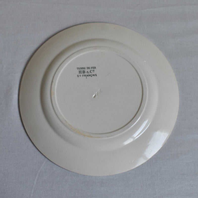 Antique Plate HB&Cie Oiseaux B