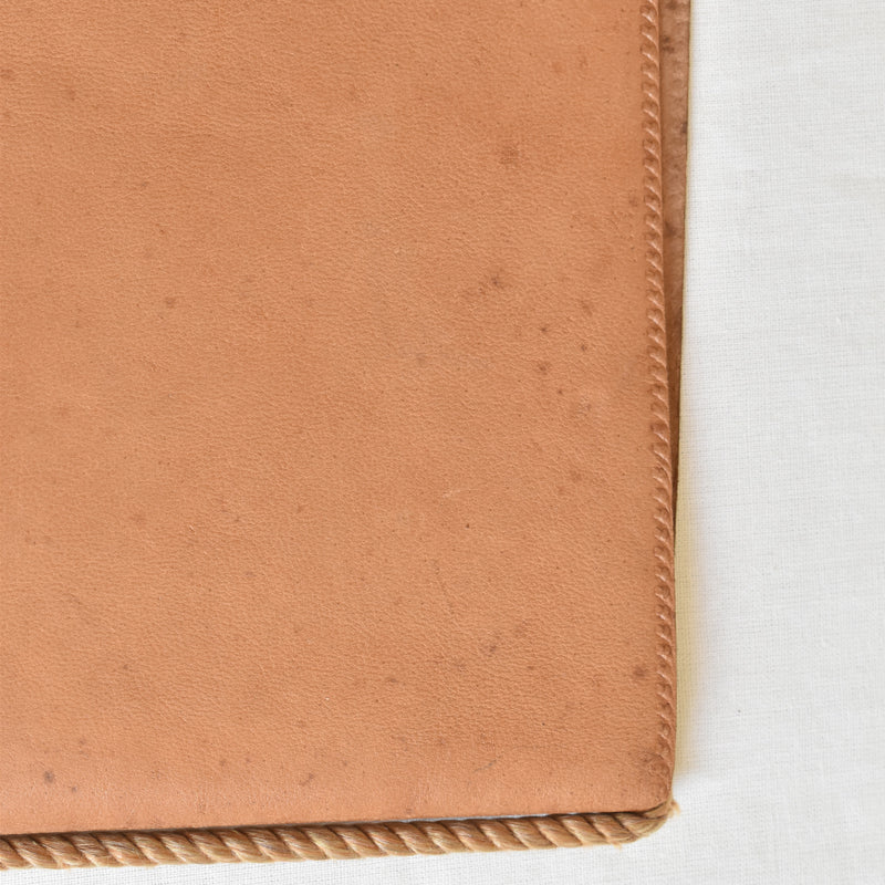 Antique Leather Book Cover
