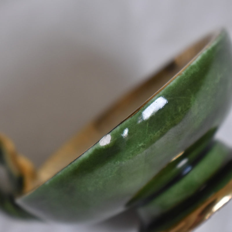 ア.ドラサンヴァル A.Dressinval ミニカップ 3cm ダークグリーン B