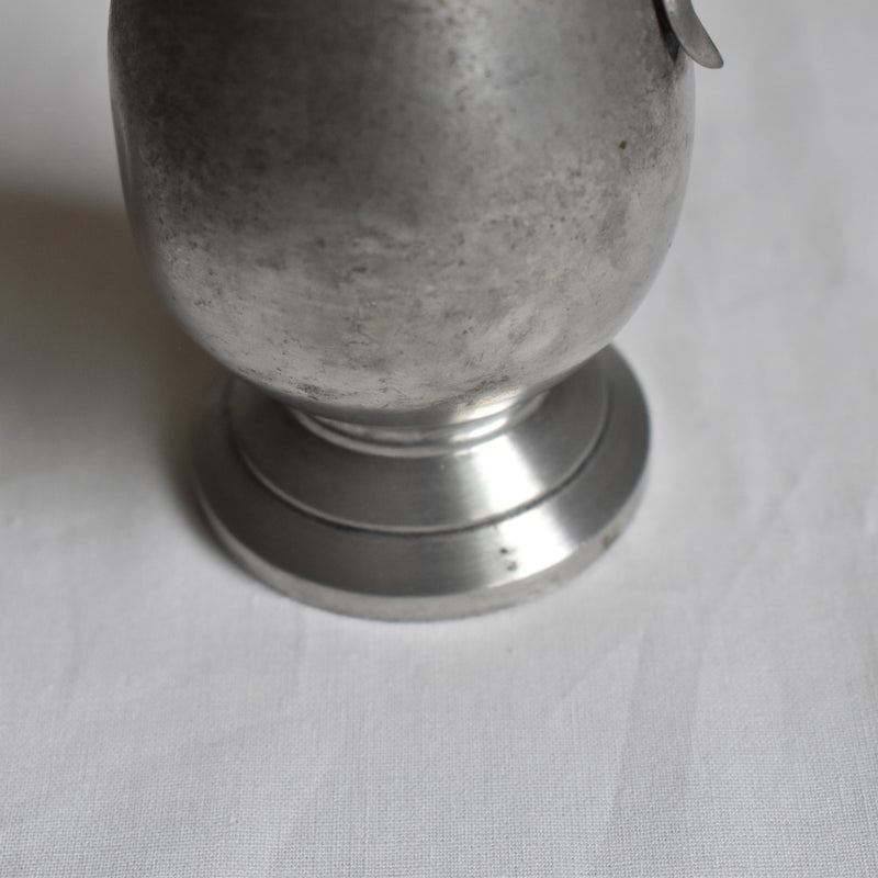 Vintage pewter vase
