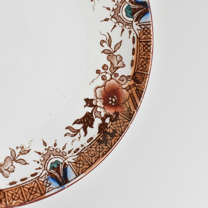 Antique Saucer Sarreguemines Kyoto C