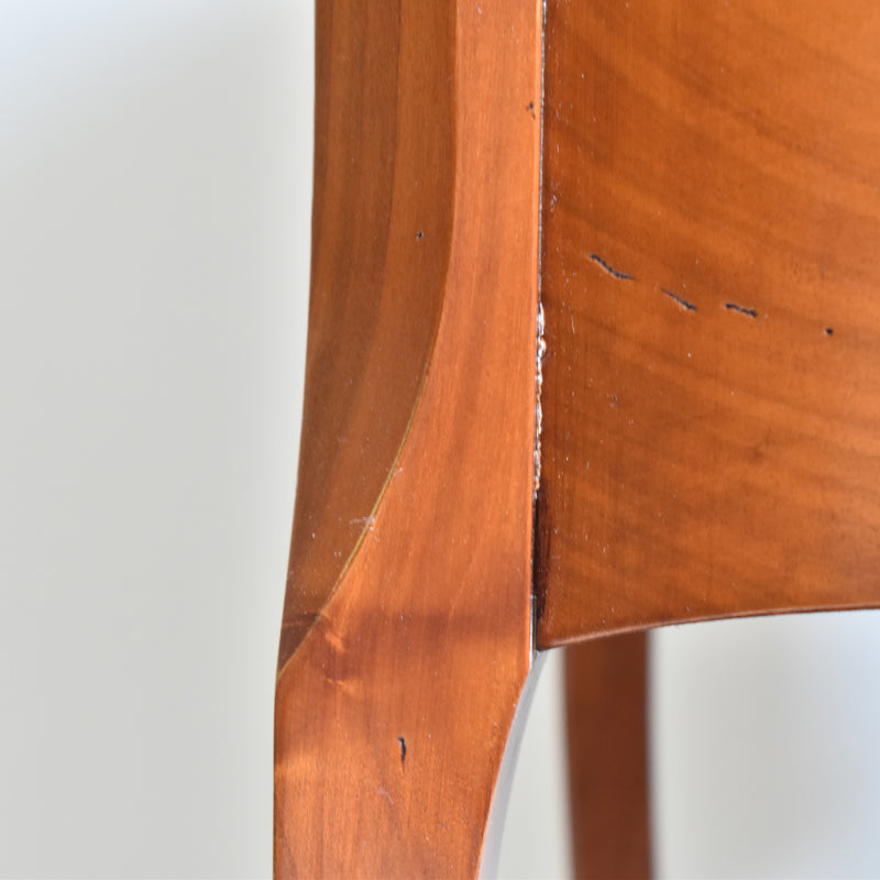 Vintage Oval Side Table - Cherrywood
