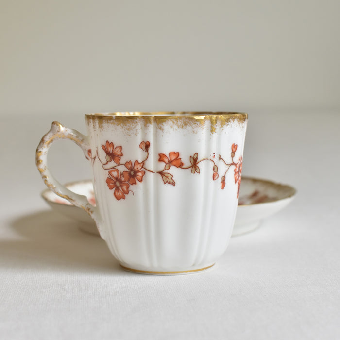 アンティーク カップ＆ソーサー Guerre / Dijon B