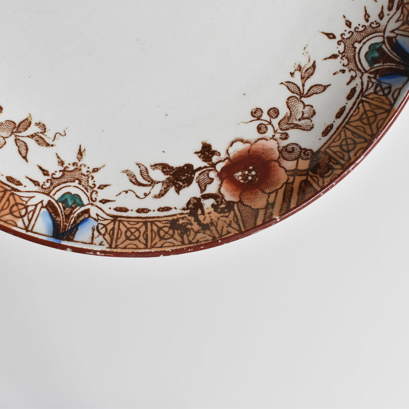 Antique Saucer Sarreguemines Kyoto C