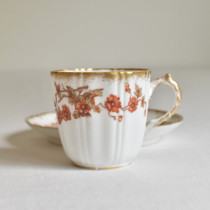 アンティーク カップ＆ソーサー Guerre / Dijon B