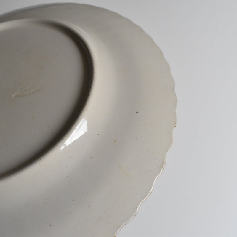Antique Plate Longchamp Iris A