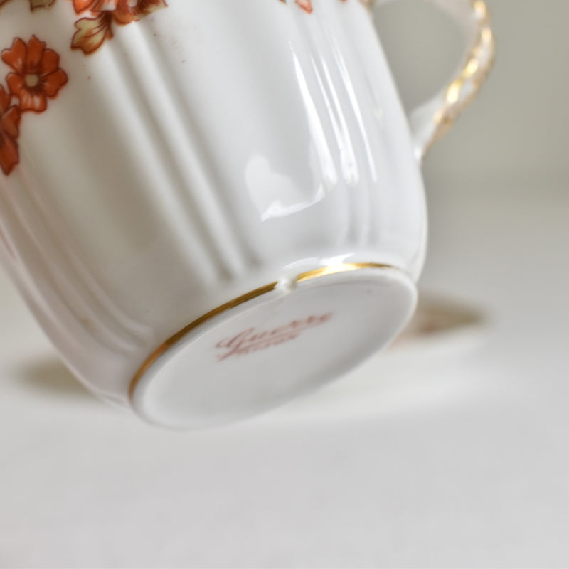 Antique Cup & Saucer Guerre / Dijon B