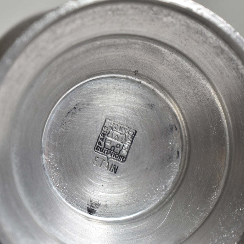 Vintage pewter vase