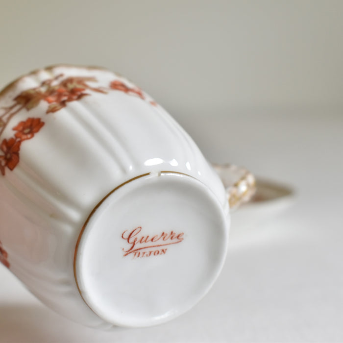 アンティーク カップ＆ソーサー Guerre / Dijon B