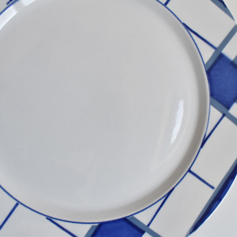Vintage Plate Digoin & Sarreguemines Efel H
