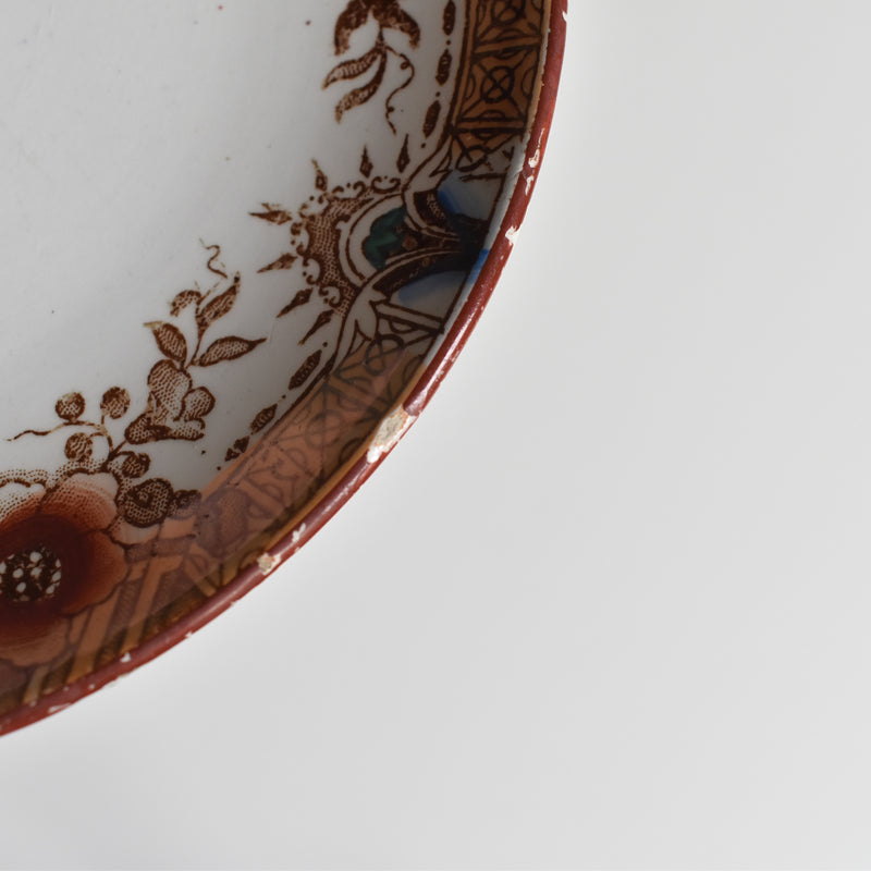 Antique Saucer Sarreguemines Kyoto C