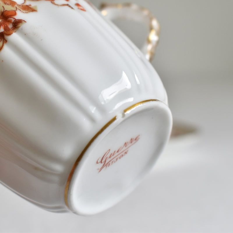 Antique Cup & Saucer Guerre / Dijon B