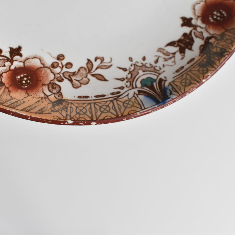 Antique Saucer Sarreguemines Kyoto C