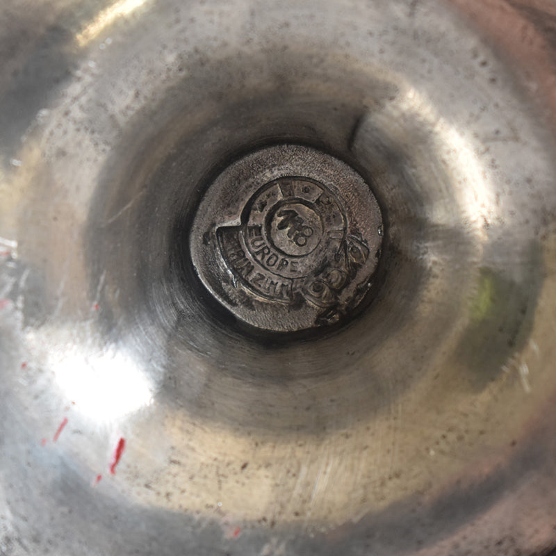 ピューター　キャンドルホルダー　2点セット