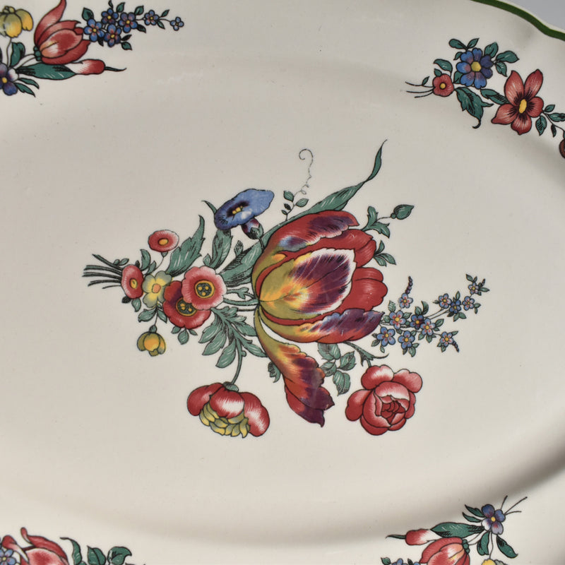 Vintage Oval Platter, Villeroy & Boch, Alt Strassburg