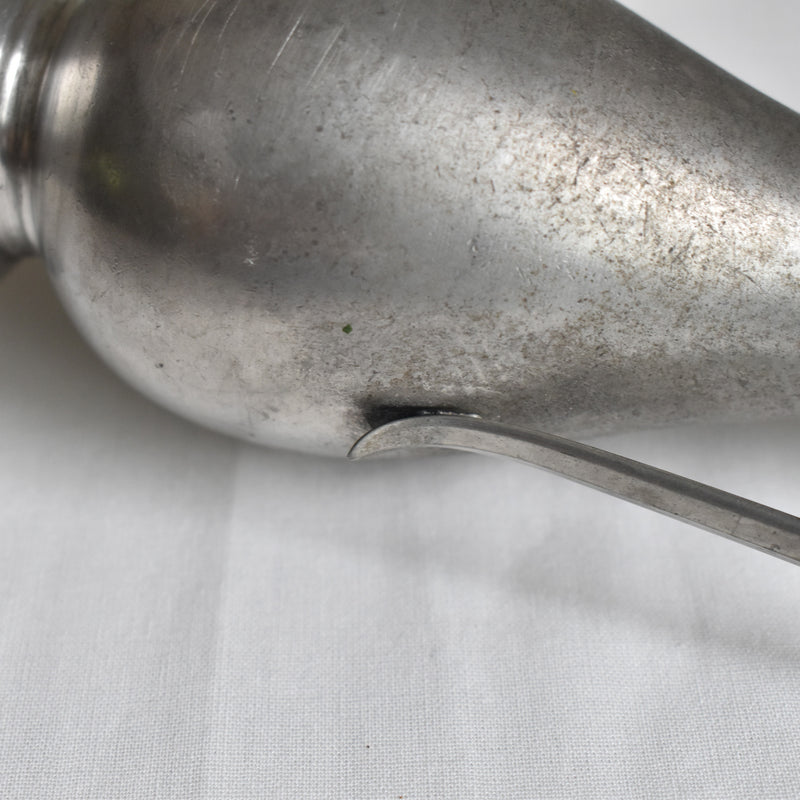 Vintage pewter vase