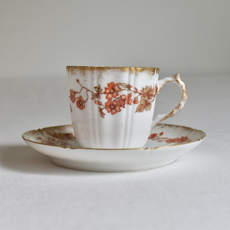 Antique Cup & Saucer Guerre / Dijon A