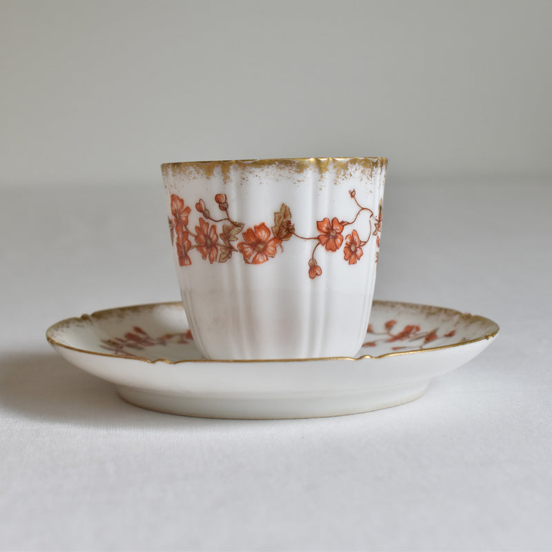 Antique Cup & Saucer Guerre / Dijon A
