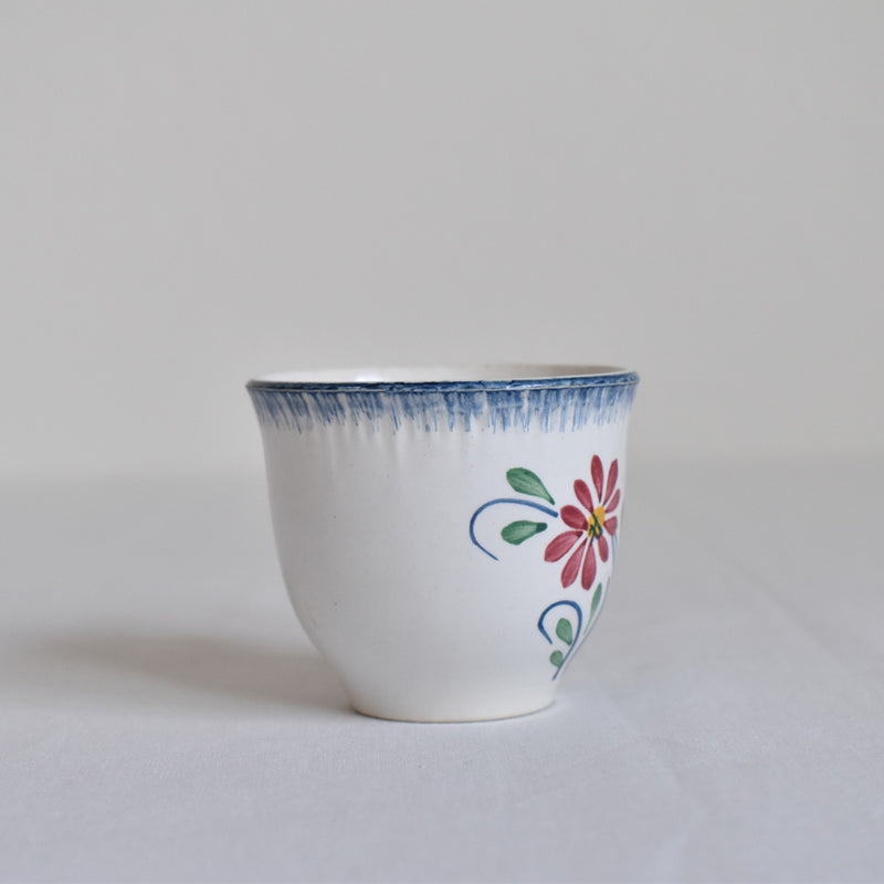 Vintage Cup Digoin & Sarreguemines Paule D