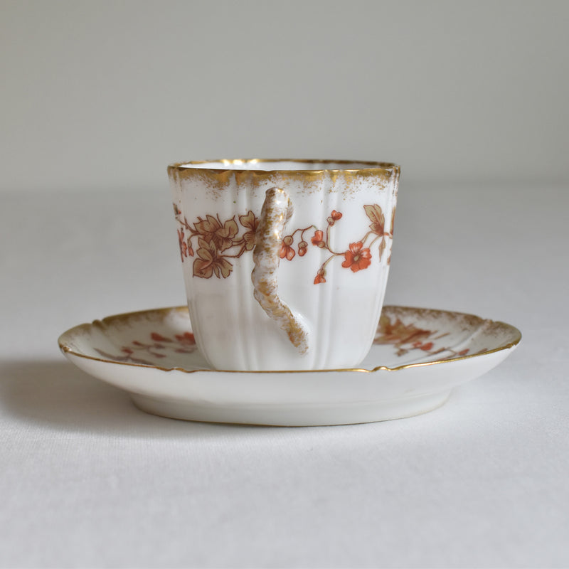 Antique Cup & Saucer Guerre / Dijon A