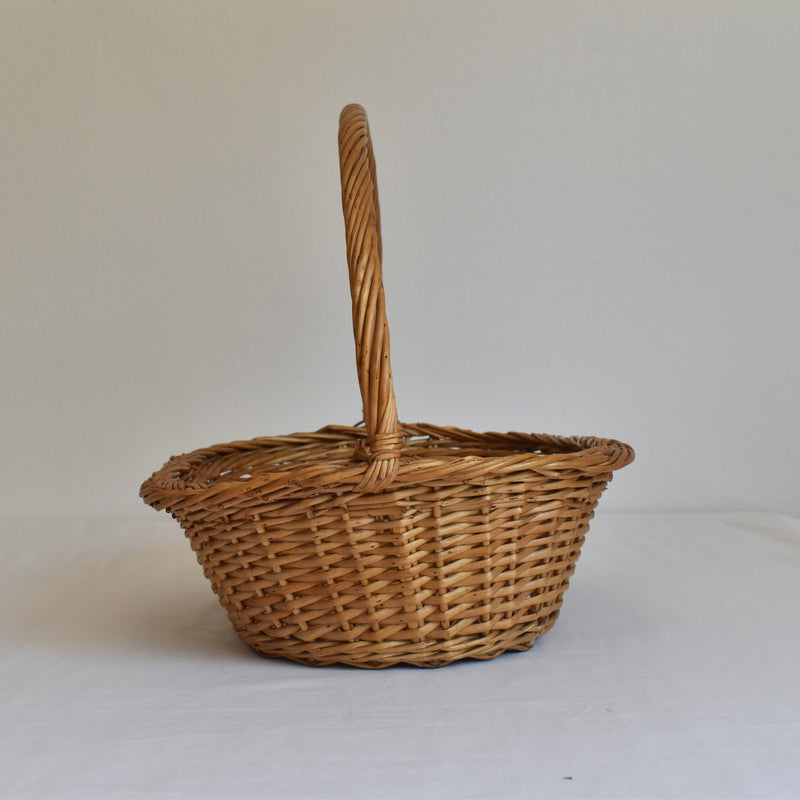 ヴィンテージ　バスケット オーヴァル