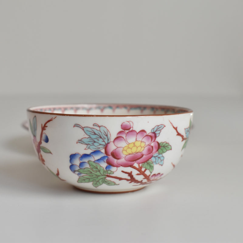 Antique Cup & Saucer Sarreguemines Minton 252 H