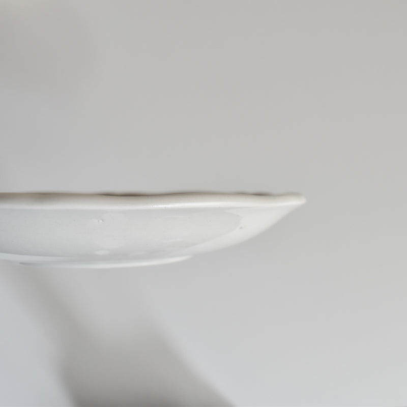 Vintage Chocolate Cup & Saucer, Gien, Moustier Olerys A