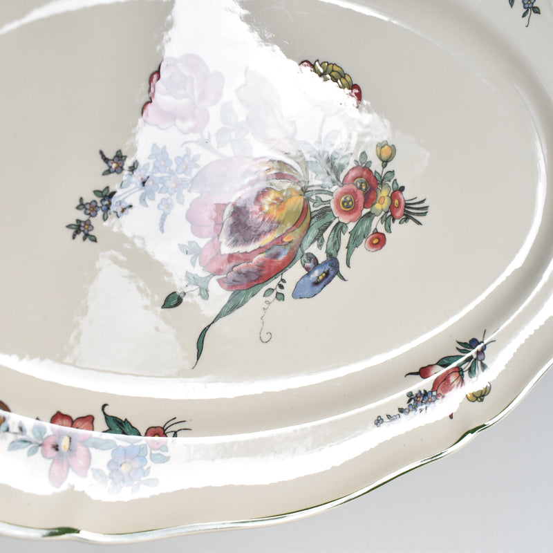 Vintage Oval Platter, Villeroy & Boch, Alt Strassburg