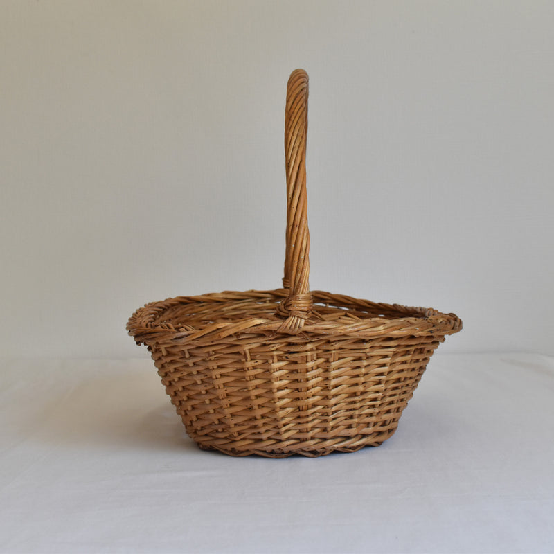 ヴィンテージ　バスケット オーヴァル