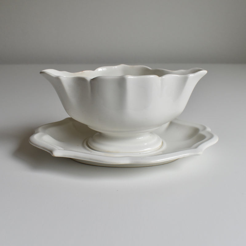 Antique Gien Sauce Boat