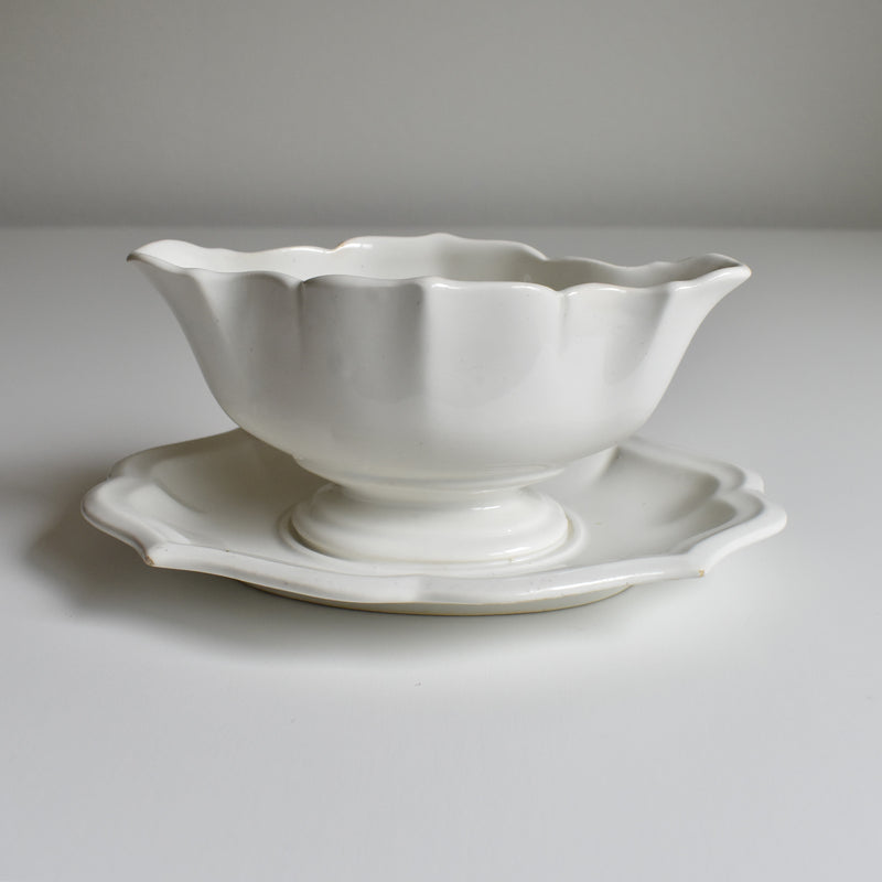 Antique Gien Sauce Boat