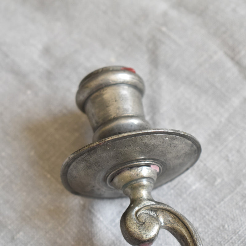 ピューター　キャンドルホルダー　2点セット