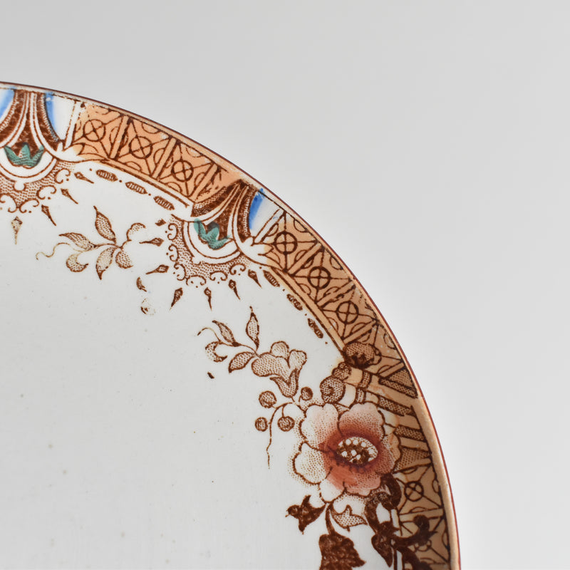 Antique Saucer Sarreguemines Kyoto D