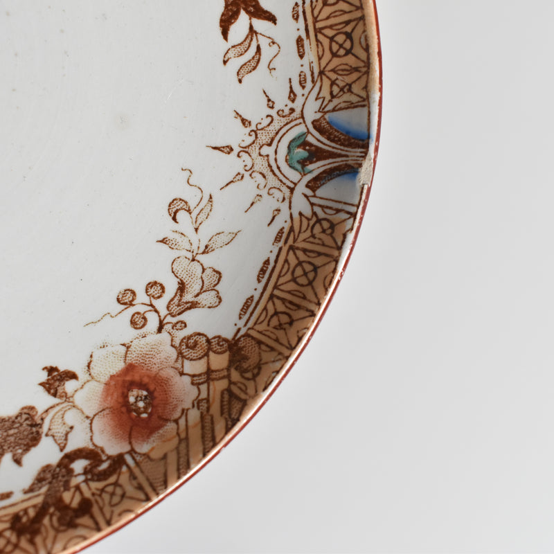 Antique Saucer Sarreguemines Kyoto D