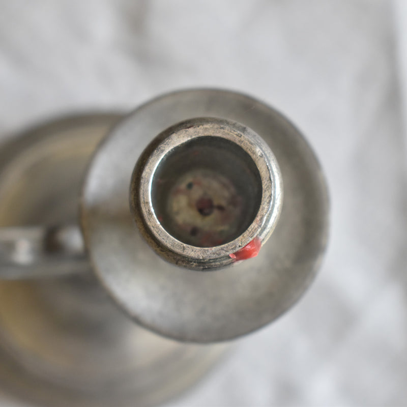 ピューター　キャンドルホルダー　2点セット