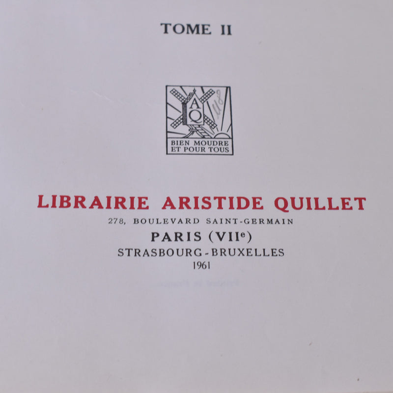 Vintage encyclopedia: Encyclopédie autodidactique Quillet II